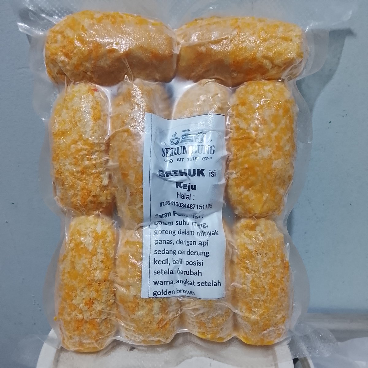 Gethuk frozen isi keju